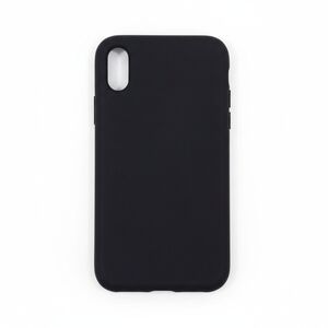 Cell Phone Case For 6.1" iPhone XR Soft Bumper Minimalist Black